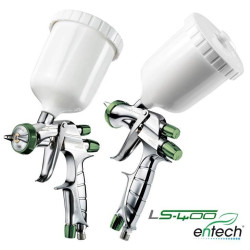 Pistolet lakierniczy Iwata LS-400 Entech z górnym zbiornikiem - dysza 1,5 mm ETS ECO SET
