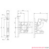 Mocowanie Pneumax T171Y Mocowanie Pneumax T171Y