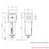 Filtr dokładny Pneumax T173BDA Filtr dokładny Pneumax T173BDA