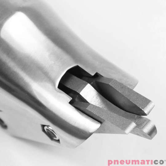 Nożyce pneumatyczne PNEUTREND do cięcia po krzywiznach PT80004 Nożyce pneumatyczne PNEUTREND do cięcia po krzywiznach PT80004