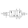 Zawór elektromagnetyczny - cewka sprężyna 5/2 PNEUMAX T488.52.0.1E.M56 24V Zawór elektromagnetyczny - cewka sprężyna 5/2 PNEUMAX T488.52.0.1E.M56 24V
