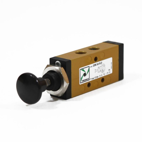 Zawór ręczny - przycisk dwupozycyjny 5/2 PNEUMAX