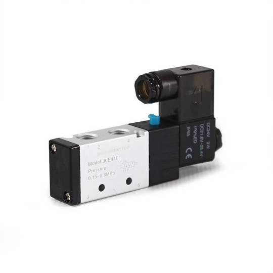 Elektrozawór PNEUMATICO 5/2 G1/4" 24V DC JLE4101-24VDC