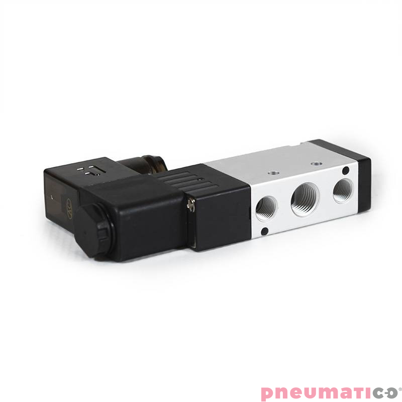 Elektrozawór PNEUMATICO 5/2 G1/4" 230V AC JLE4101-230VAC Elektrozawór PNEUMATICO 5/2 G1/4" 230V AC JLE4101-230VAC