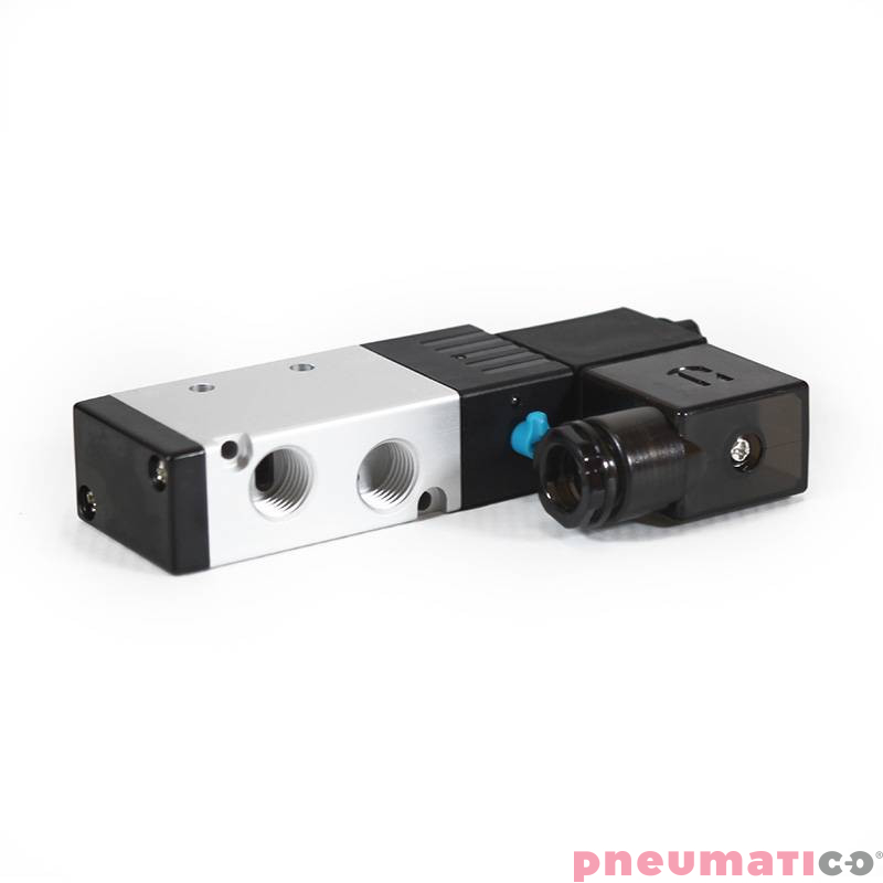 Elektrozawór PNEUMATICO 5/2 G1/4" 230V AC JLE4101-230VAC Elektrozawór PNEUMATICO 5/2 G1/4" 230V AC JLE4101-230VAC