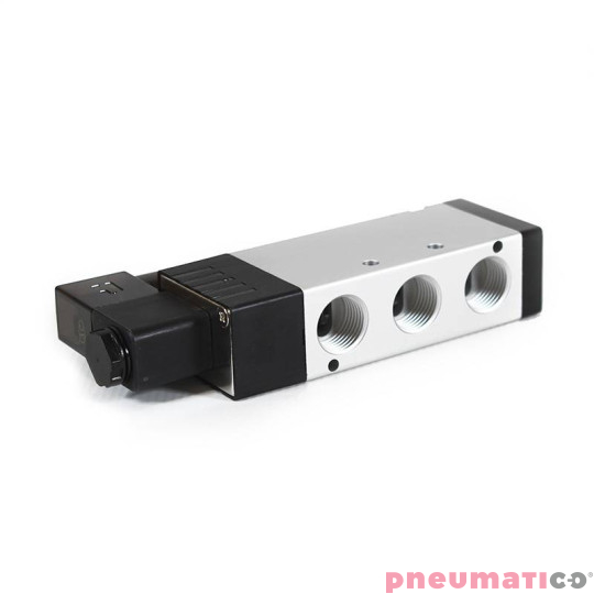 Elektrozawór PNEUMATICO 5/2 G1/2" 230V AC JLE6101-230VAC Elektrozawór PNEUMATICO 5/2 G1/2" 230V AC JLE6101-230VAC