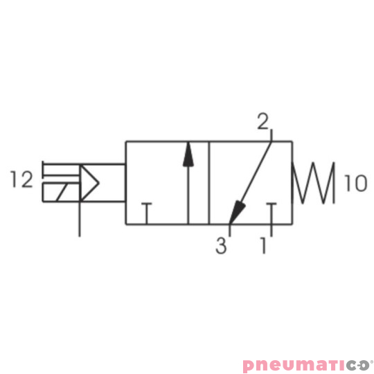 Zawór elektromagnetyczny - cewka sprężyna 3/2 PNEUMAX T488.32.0.1E.M58 220V Zawór elektromagnetyczny - cewka sprężyna 3/2 PNEUMAX T488.32.0.1E.M58 220V