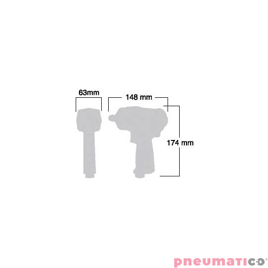 Klucz udarowy SHINANO SI-1610SR 1/2 550Nm Klucz udarowy SHINANO SI-1610SR 1/2 550Nm