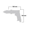 Wiertarka pneumatyczna SHINANO SI-5305-8 L-P 800 obr/min Wiertarka pneumatyczna SHINANO SI-5305-8 L-P 800 obr/min