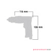 Wiertarka pneumatyczna SHINANO SI-5506 L-P 1.700 obr/min Wiertarka pneumatyczna SHINANO SI-5506 L-P 1.700 obr/min