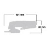 Szlifierka kątowa SHINANO SI-2501L 100mm 12.000 obr/min Szlifierka kątowa SHINANO SI-2501L 100mm 12.000 obr/min