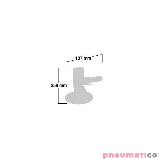 Polerka SHINANO SI-2300 180mm 5.000 obr/min Polerka SHINANO SI-2300 180mm 5.000 obr/min