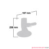 Polerka SHINANO SI-2300 180mm 5.000 obr/min Polerka SHINANO SI-2300 180mm 5.000 obr/min
