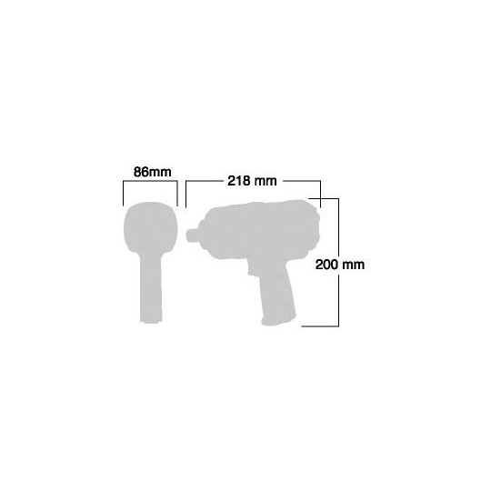 Klucz udarowy SHINANO SI-1550SR 3/4'' 1650Nm Klucz udarowy SHINANO SI-1550SR 3/4'' 1650Nm