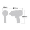 Klucz udarowy SHINANO SI-1550SR 3/4'' 1650Nm Klucz udarowy SHINANO SI-1550SR 3/4'' 1650Nm