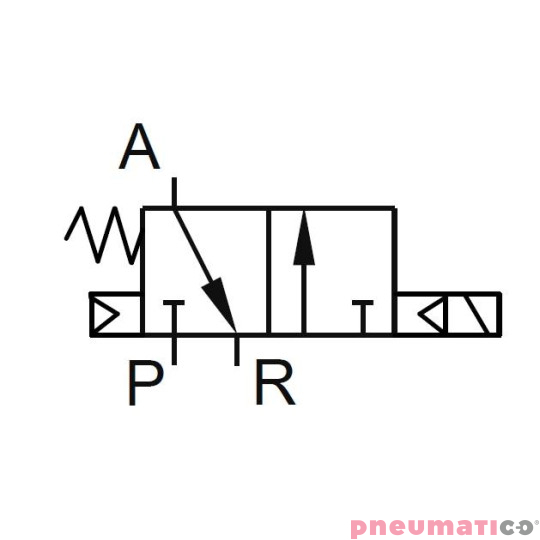 Elektrozawór PNEUMATICO 3/2 G1/2" 115V AC JLE6601-115VAC