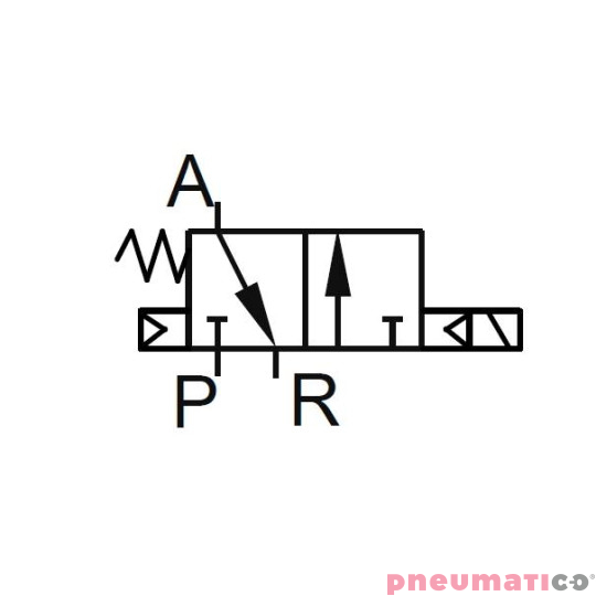 Elektrozawór PNEUMATICO 3/2 G1/8" 230V AC JLE2601-230VAC