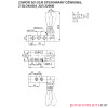 Zawór ręczny 5/2-G1/8" bistabilny PNEUMATICO JLR2200B Zawór ręczny 5/2-G1/8" bistabilny PNEUMATICO JLR2200B