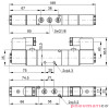 Elektrozawór PNEUMATICO 5/3 G1/8" 12V DC JLE2503-12VDC Elektrozawór PNEUMATICO 5/3 G1/8" 12V DC JLE2503-12VDC