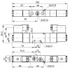Elektrozawór PNEUMATICO 5/3 G1/4" 115V AC JLE4403-115VAC Elektrozawór PNEUMATICO 5/3 G1/4" 115V AC JLE4403-115VAC