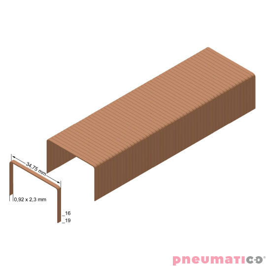Zszywacz pneumatyczny do kartonów Stanley Bostitch DS-3519-E Zszywacz pneumatyczny do kartonów Stanley Bostitch DS-3519-E