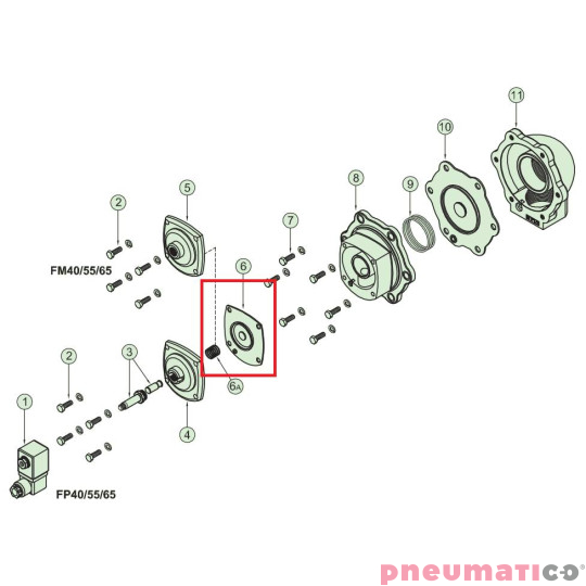 TURBO MEMBRANA DN25 NBR DLA DP20(25)/FP20(25)/FM20(25) TRM25_N02 TURBO MEMBRANA DN25 NBR DLA DP20(25)/FP20(25)/FM20(25) TRM25_N02