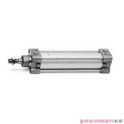 Siłownik ISO 15552 serii 60 O80 podwójnego działania niemagnetyczny CAMOZZI 60N2L080A0025