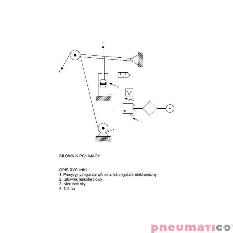 Siłownik ISO 15552 serii 60 O80 podwójnego działania niemagnetyczny CAMOZZI 60N2L080A0025 Siłownik ISO 15552 serii 60 O80 podwójnego działania niemagnetyczny CAMOZZI 60N2L080A0025