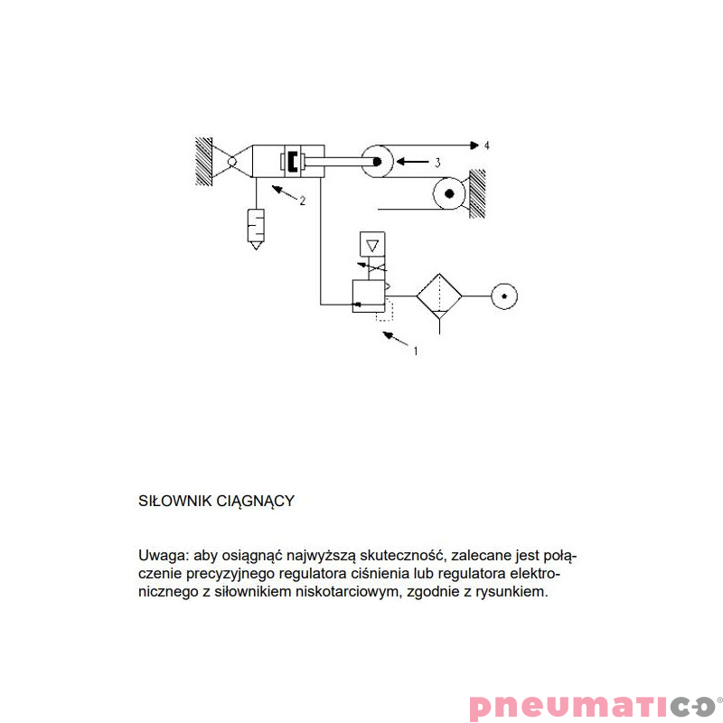 Siłownik ISO 15552 serii 61 O80 podwójnego działania CAMOZZI 61M2P080A0200 Siłownik ISO 15552 serii 61 O80 podwójnego działania CAMOZZI 61M2P080A0200