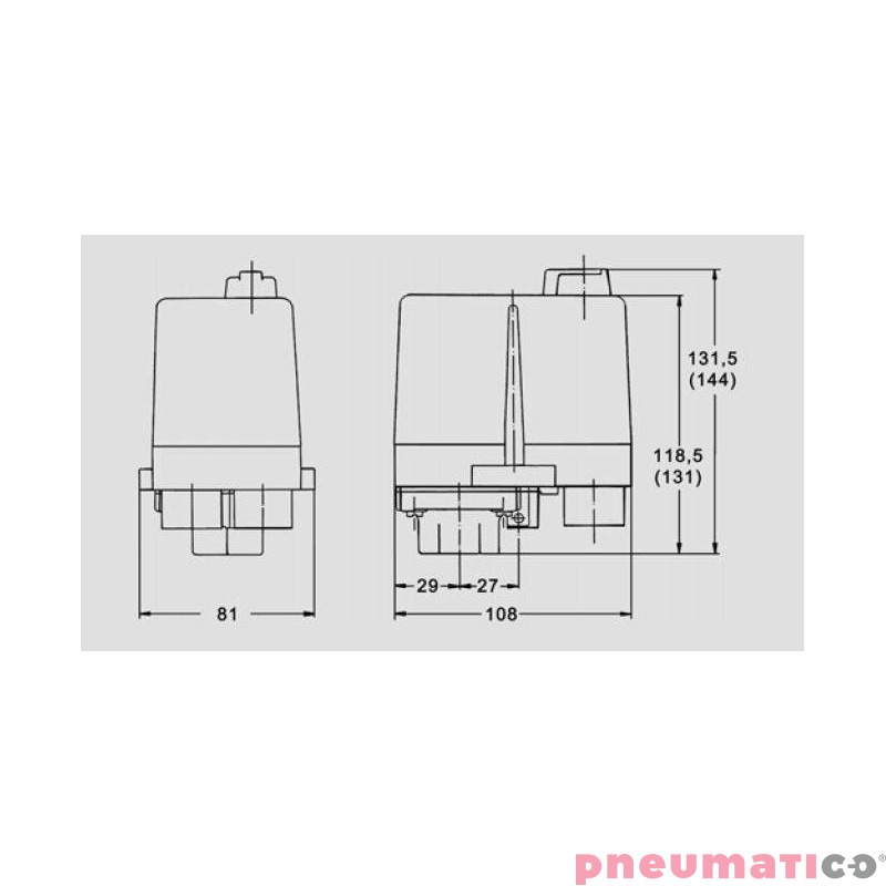 Wyłącznik ciśnieniowy CONDOR MDR 3/11 400 V do 11 kW Wyłącznik ciśnieniowy CONDOR MDR 3/11 400 V do 11 kW