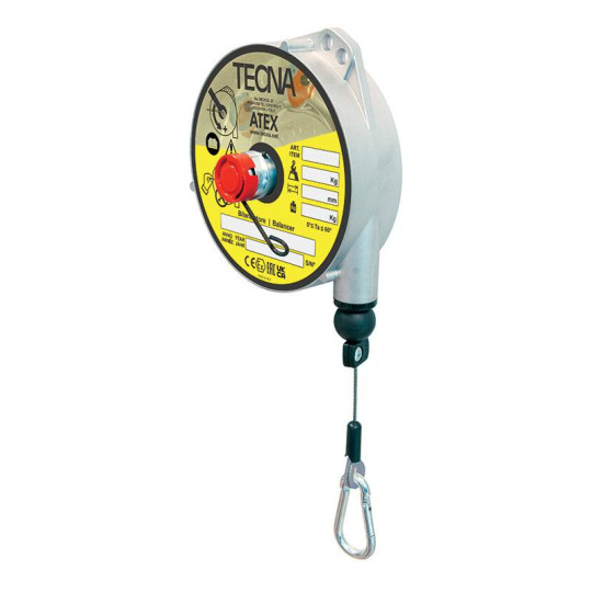 Balanser linkowy TECNA z hamulcem 9346LAX 0,5-2kg 2500mm