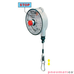 Balanser linkowy TECNA z hamulcem 9346LNY 0,5-2kg 2500mm