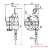 Balanser linkowy TECNA 9442G.B1 70-80kg 3000mm Balanser linkowy TECNA 9442G.B1 70-80kg 3000mm