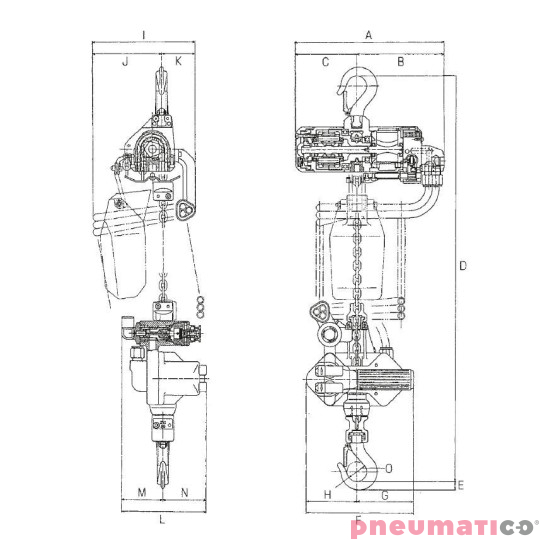 Kompaktowy wciągnik RedRooster TCR-250ME  Kompaktowy wciągnik RedRooster TCR-250ME