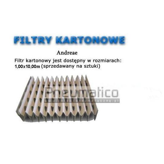 Filtr kartonowy FK10 100 x 1000m 