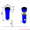 Filtr powietrza OMI F0072QF  1 1/2 Filtr powietrza OMI F0072QF  1 1/2