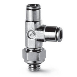 Trójnik boczny serii 6442 Micro O3 M3 CAMOZZI 6442-3-M3