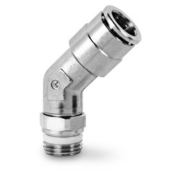 Złączka wtykowa kątowa serii S6110 10 mm G3/8" CAMOZZI S6110-10-38