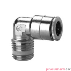 Złączka wtykowa kątowa serii S6500 10 mm R3/8" CAMOZZI S6500-10-38