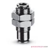 Złączka wtykowa grodziowa serii 6590 Micro 3 mm CAMOZZI 6590-3 Złączka wtykowa grodziowa serii 6590 Micro 3 mm CAMOZZI 6590-3