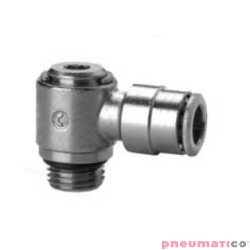 Złączka wtykowa kątowa obrotowa serii 6622 8 mm G1/4" CAMOZZI 6622-8-14