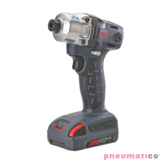 Bezprzewodowy wysokoobrotowy klucz udarowy 20 V W5111 240Nm Ingersoll Rand hex1/4"( 2 aku.Li-ion 20V 2,5 A)