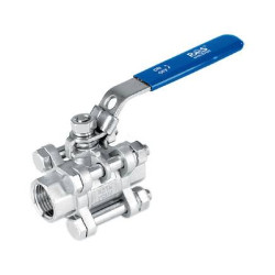 Zawór kulowy - dwudrogowy 3-częściowy ręczny TYP BV300 FG16 S6P