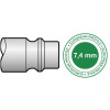 Szybkozłącze męskie stalowe z gw.zew PREVOST 3/8" Szybkozłącze męskie stalowe z gw.zew PREVOST 3/8"