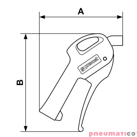 Uniwersalny korpus pistoletu Prevost 27102F18