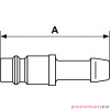 Adapter końcówki węża ze stali nierdzewnej PREVOST 8mm Adapter końcówki węża ze stali nierdzewnej PREVOST 8mm