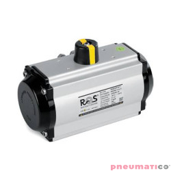 Pneumatyczny napęd obrotowy jednostronnego działania TYP PSR PSR240F16X46