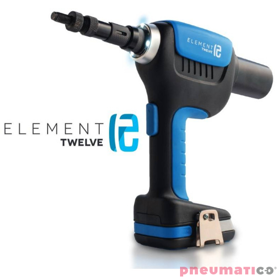 Nitownica akumulatorowa do nitonakrętek Scell-it E-12 Element 12 M6-M12 Nitownica akumulatorowa do nitonakrętek Scell-it E-12 Element 12 M6-M12