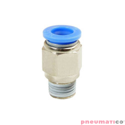 Złączka wtykowa prosta TEKALAN RQSG 8 gw. zewnętrzny 1/4" RQS RQSG148