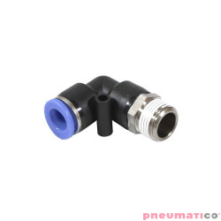 Złączka wtykowa kątowa TEKALAN RQSL 6 mm gw. zew. M5 RQSLM56